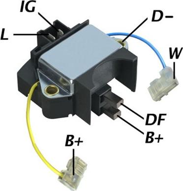 Magneti Marelli 940016095600 - Voltage regulator, alternator autospares.lv