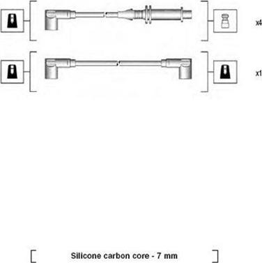 Magneti Marelli 941085070563 - Ignition Cable Kit autospares.lv