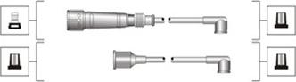 Magneti Marelli 941319170114 - Ignition Cable Kit autospares.lv