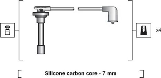 Magneti Marelli 941318111103 - Ignition Cable Kit autospares.lv