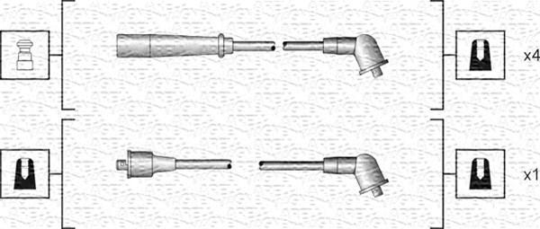 Magneti Marelli 941318111185 - Ignition Cable Kit autospares.lv