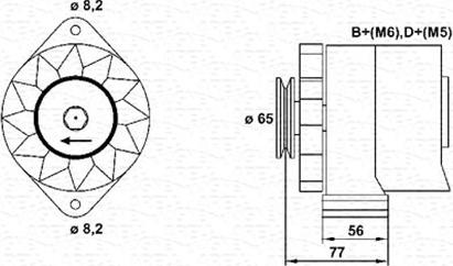 Magneti Marelli 943356502010 - Alternator autospares.lv