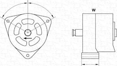 Magneti Marelli 943356225010 - Alternator autospares.lv