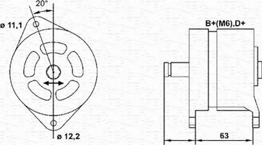 Magneti Marelli 943 35 777 201 0 - Alternator autospares.lv