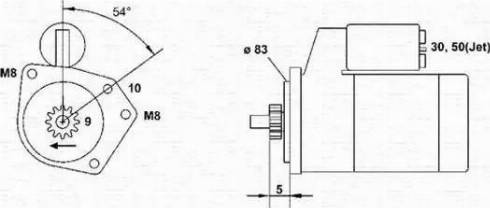 Magneti Marelli 943251340010 - Starter autospares.lv