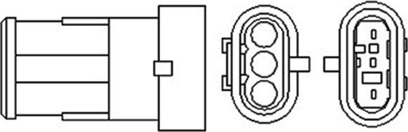 Magneti Marelli 466016355098 - Lambda Sensor autospares.lv