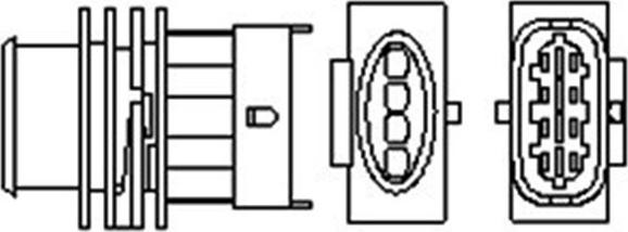 Magneti Marelli 466016355056 - Lambda Sensor autospares.lv