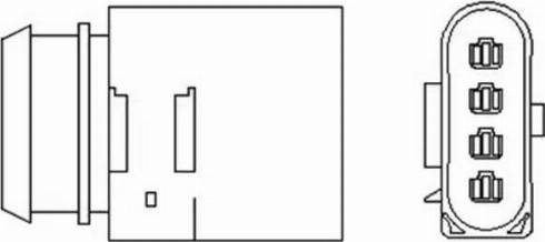 Magneti Marelli 466016355021 - Lambda Sensor autospares.lv