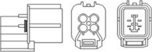 Magneti Marelli 466016355102 - Lambda Sensor autospares.lv