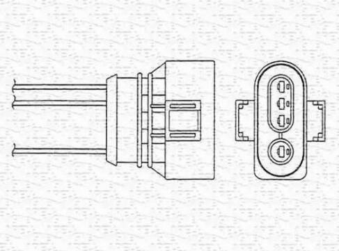 Magneti Marelli 460000194010 - Lambda Sensor autospares.lv