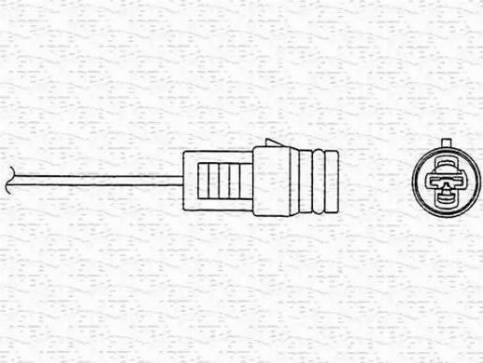 Magneti Marelli 460000154010 - Lambda Sensor autospares.lv