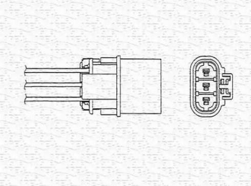 Magneti Marelli 460000155010 - Lambda Sensor autospares.lv