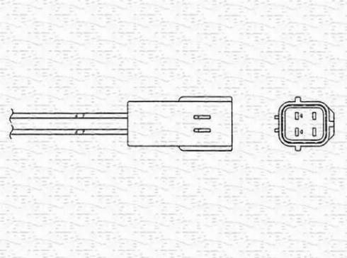 Magneti Marelli 460001856010 - Lambda Sensor autospares.lv