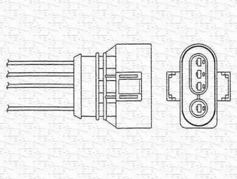 Magneti Marelli 460002139710 - Lambda Sensor autospares.lv