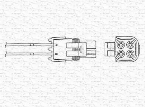 Magneti Marelli 460000282010 - Lambda Sensor autospares.lv