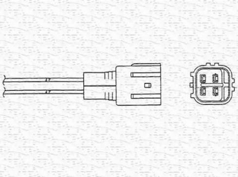 Magneti Marelli 460000228010 - Lambda Sensor autospares.lv