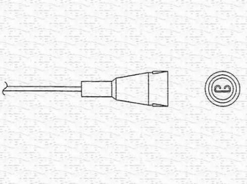 Magneti Marelli 460001802010 - Lambda Sensor autospares.lv