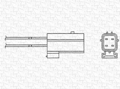 Magneti Marelli 460001834010 - Lambda Sensor autospares.lv