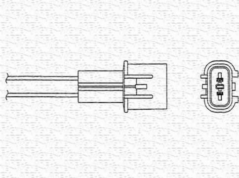 Magneti Marelli 460002144810 - Lambda Sensor autospares.lv