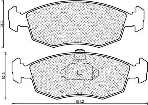 Magneti Marelli 430216171308 - Brake Pad Set, disc brake autospares.lv