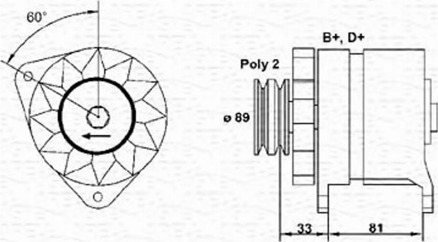 Magneti Marelli 054022642010 - Alternator autospares.lv