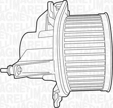 Magneti Marelli 069412526010 - Interior Blower autospares.lv