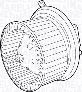 Magneti Marelli 069422463010 - Interior Blower autospares.lv