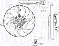 Magneti Marelli 069422847010 - Fan, radiator autospares.lv