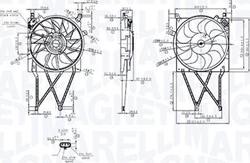 Magneti Marelli 069422862010 - Fan, radiator autospares.lv