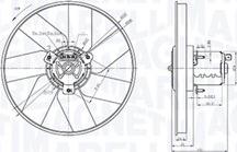 Magneti Marelli 069422885010 - Fan, radiator autospares.lv