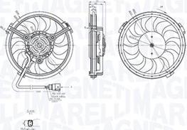 Magneti Marelli 069422880010 - Fan, radiator autospares.lv