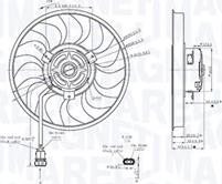 Magneti Marelli 069422888010 - Fan, radiator autospares.lv