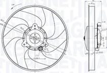 Magneti Marelli 069422871010 - Fan, radiator autospares.lv