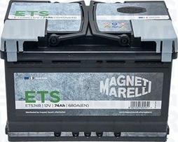 Magneti Marelli 069074680006 - Starter Battery autospares.lv