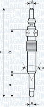 Magneti Marelli 060900680606 - Glow Plug autospares.lv