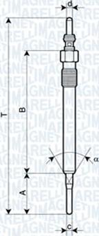 Magneti Marelli 060900620606 - Glow Plug autospares.lv