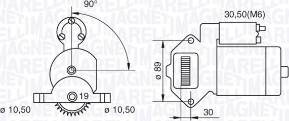 Magneti Marelli 063280022010 - Starter autospares.lv