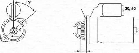 Magneti Marelli 063226800010 - Starter autospares.lv