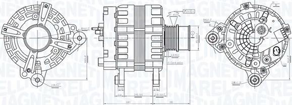 Magneti Marelli 063736298010 - Alternator autospares.lv