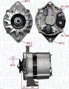 Magneti Marelli 063730099010 - Alternator autospares.lv