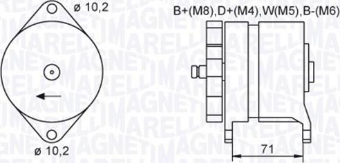 Magneti Marelli 063730032010 - Alternator autospares.lv