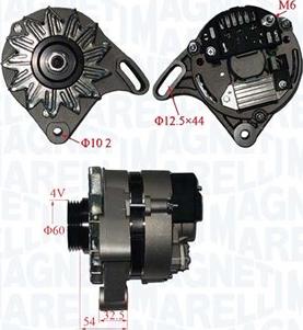 Magneti Marelli 063730851010 - Alternator autospares.lv