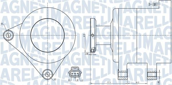 Magneti Marelli 063731999010 - Alternator autospares.lv