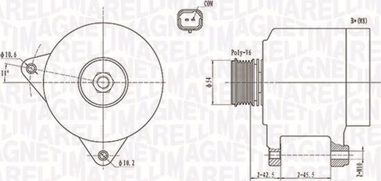 Magneti Marelli 063731914010 - Alternator autospares.lv