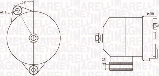 Magneti Marelli 063731586010 - Alternator autospares.lv