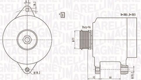 Magneti Marelli 063731157010 - Alternator autospares.lv