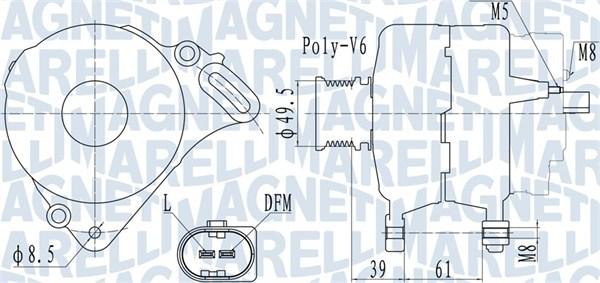 Magneti Marelli 063732065010 - Alternator autospares.lv