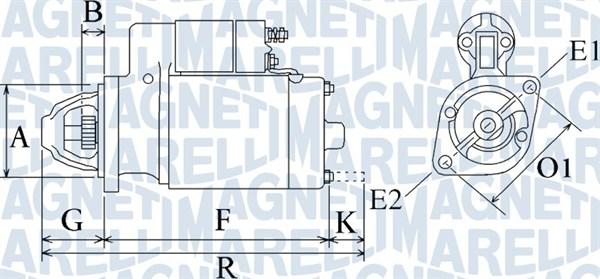 Magneti Marelli 063720923010 - Starter autospares.lv