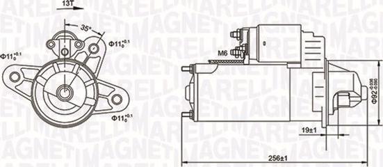 Magneti Marelli 063720977010 - Starter autospares.lv