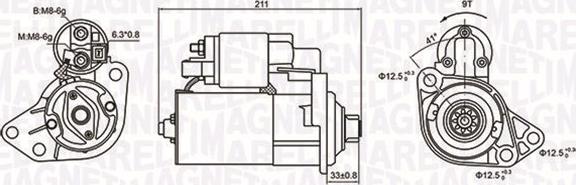 Magneti Marelli 063721062010 - Starter autospares.lv